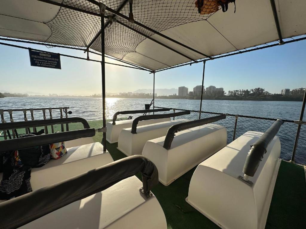 Barra Da Tijuca - 508 - De Frente Para Maravilhosa Piscina - Estacionamento Gratuito - Academia Comphania Atletica - Balsa Para Praia Gratis - Microondas - Geladeira Grande - Recepcao 24Horas - Wi-Fi - Com Pia Rio de Janeiro Exterior foto